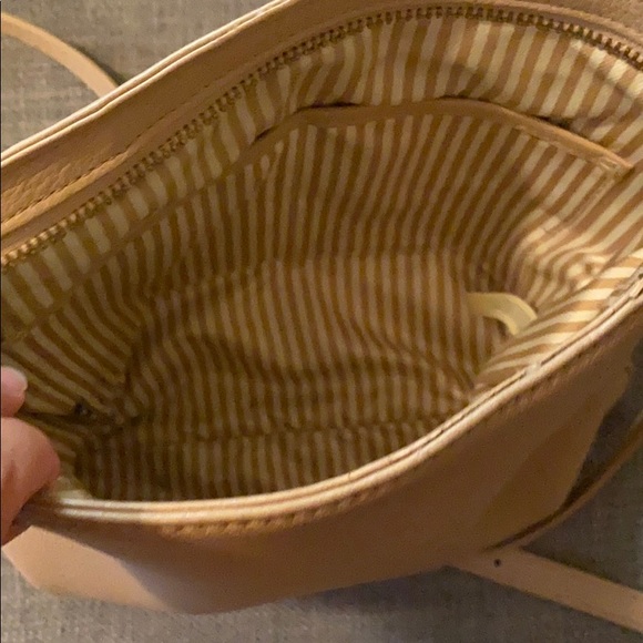 Kate Spade taupe crossbody purse - Picture 4 of 8